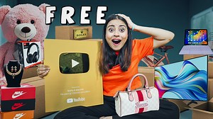 128K views · 2.8K reactions | How Many FREE Things Can 1 Million Subs Get Me ? | Nishu Tiwari Vlogs | Facebook