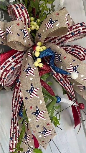 DIY Fourth of July Rocket Wreath Tutorial