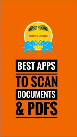 Best free apps to scan documents and save as PDF easily #shortsviral