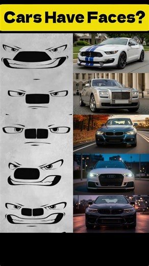 Why Do Cars Look Angry? | The Hidden Faces in Car Design #cardesign #amazing