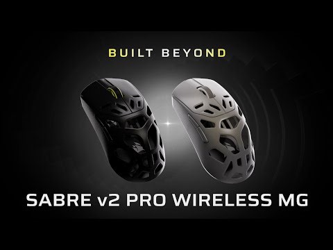 Meet the CORSAIR SABRE v2 PRO Wireless MG Gaming Mouse – Built Beyond