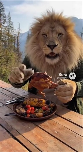 🦁 LION EATS SMALL DINOSAUR | Prehistoric vs. Modern Predator Battle 🦕