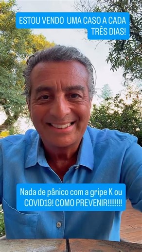 Dr. Roberto Zeballos on Instagram: "NADA DE PÂNICO!! Baixa fatalidade e responde bem ao tratamento! COMO PREVENIR AS VIROSES RESPIRATÓRIAS: As viroses respiratórias começam a se replicar, no início, nas mucosas nasais e orais. Antes mesmo de alcançar a circulação ou gerar sintomas. Alguns estudos mostram que a ação de gargarejo e lavagem nasal com POVIDINE 0,5 % ou Clorexidina 0,12% diminui a carga viral diminuindo assim a intensidade da doença e a transmissão. Isto também é constatado na minha 