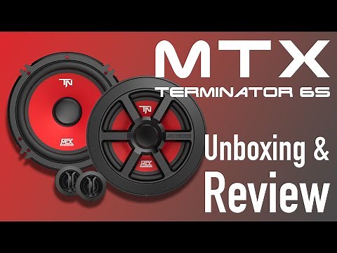 MTX Terminator6S Component Car Speaker System | Unboxing & Review