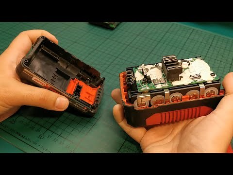 EINHELL 4Ah 18V max. power 900W Power X-Change battery disassembly 🔋