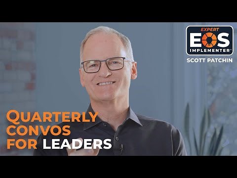 LMA Tips: EOS Quarterly Conversation - How to make them energy-giving vs energy-consuming
