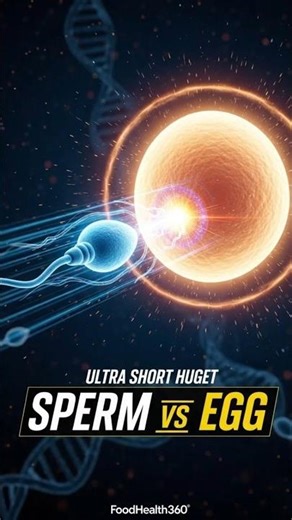 Watch: When Sperm Meets Egg: The Microscopic Moment That Creates Human Life #short