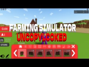 🔥Roblox Studio | Farming Simulator | Uncopylocked🔥