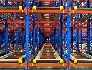 [Hot Item] China Factory Push Back Rack Corrosion Protection Material Racks Push Back Steel Pallets for Warehouse Storage Racking