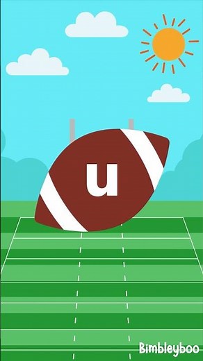 Football ABC Song for Kids! | Learn the Lowercase Alphabet with Football Balls | Bimbleyboo #shorts
