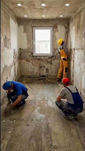 AI Build Timelapse| From kitchen filled with trash to clean room|