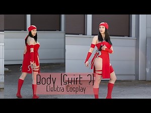 {DIY} Elektra Body (& Skirt ?!) ~ Elektra Cosplay