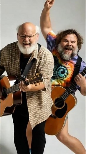 Tenacious D Transition #musician #tenaciousd #rock #postpunk #jackblack #kylegass