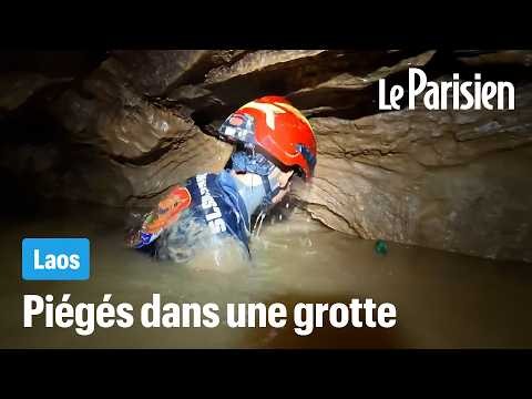 Gold Miners Trapped by Flooding Deep Inside a Cave in Laos