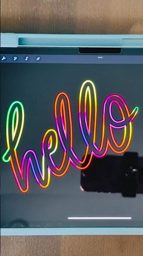 Color changing outline brush #procreate #procreatebrushes ​⁠#procreateart ​⁠#simple ‪@iPro-Creator‬