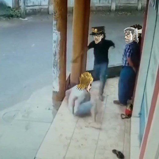DIO VS Jotaro