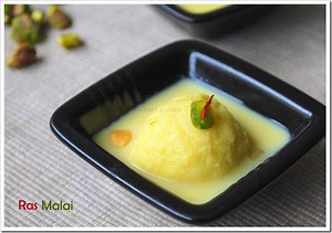 Easy rasmalai recipe, how to prepare rasmalai - Raks Kitchen