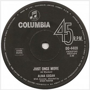 Alma Cogan - Just Once More
