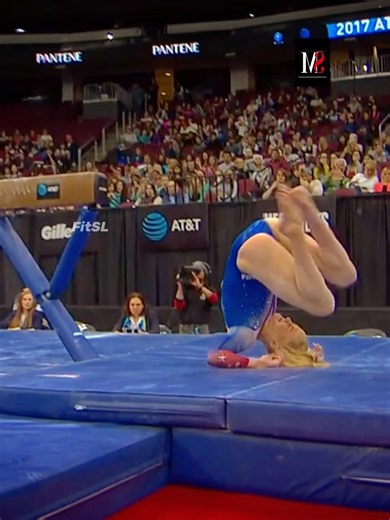 Gymnastics world women’s 🔥balance beam fell down #balancebeam #gymnasticshorts