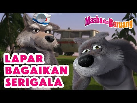 Masha dan Beruang 🥗🦀 Lapar Bagaikan Serigala 😋🐺 Koleksi kartun episode terbaik 🎬