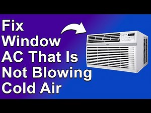 How To Fix Window AC That Is Not Blowing Cold Air (Why Is My Window AC Running But Not Cooling?)
