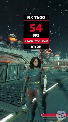 The Outer Worlds RTX ON vs OFF | RX 7600 Graphics & FPS Test