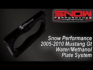Snow Performance 2005-2010 Mustang GT Water/Methanol Plate System Overview