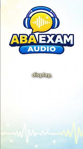 The 4 Functions of Behavior | ABA Exam Audio