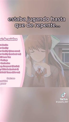 este video lo encontré en tiktok, del usuario josefe_007 #meme #rikroll #ddlc