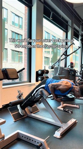 Back extension technique to fix lower back pain
