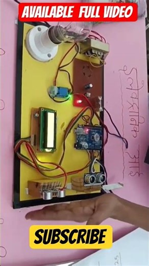 motion light sensor project | science working project | new tech project , sensor project , Arduino