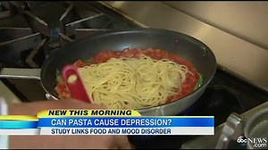 Pasta Linked to Depression in New Study