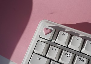 Cute Keycap With Pink Heart – Custom Keycap for Mechanical Keyboards, Gift for Him or Her - Etsy