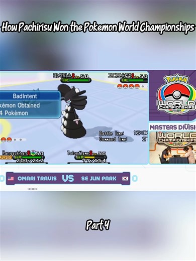 How Pachirisu Won the Pokemon World Championships Part 4 #fpy #pokemon #championships #world#won