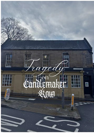 CANDLEMAKER ROW, 1919. A forgotten crime in Edinburgh’s Old Town. A cheap lodging house on this historic street was the site of a strange and brutal m*rder. #history #scottishhistiory #truecrime