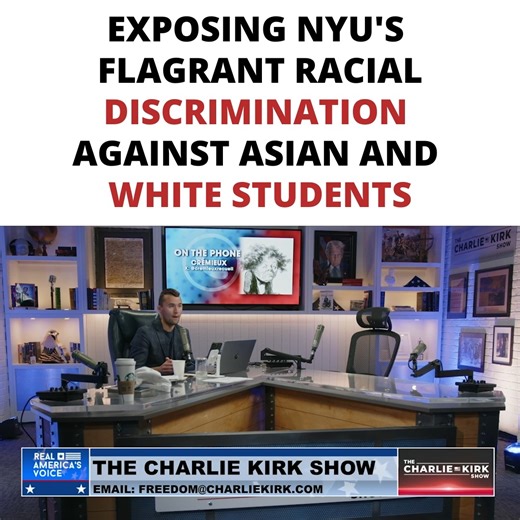 267K views · 6K reactions | Exposing NYU's Flagrant Racial...