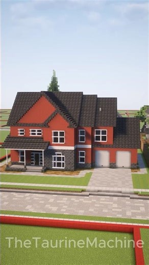 Suburban House #4 [Minecraft Timelapse] #minecraftbuilding #minecraftshorts #minecraftcity