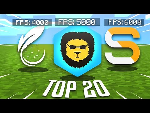 TOP 20 MEJORES CLIENTES NO PREMIUM y PREMIUM DE MINECRAFT PARA SUBIR FPS 2022 *FPS BOOST*
