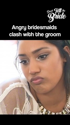 61K views · 299 reactions | Angry bridesmaids clash with the groom 﫣 #donttellthebride #weddingdress #weddingclothes #bride | Don't Tell The Bride | Facebook