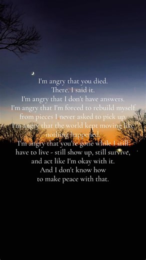 Navigating Anger in the Grieving Process