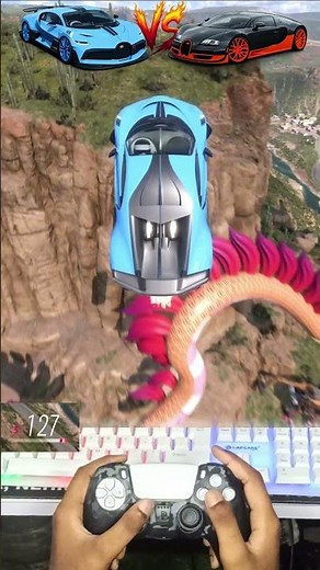 🔥 BUGATTI DIVO 🆚 BUGATTI VEYRON SUPER SPORT! 😱 ULTIMATE BUGATTI SPEED SHOWDOWN! 🚀🏁 #shorts