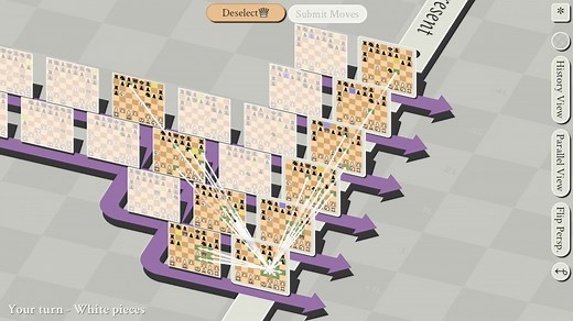 【PCゲーム極☆道】第七十一回『5D Chess With Multiverse Time Travel』 次元・時空跳躍を駆使して戦う異次元チェス