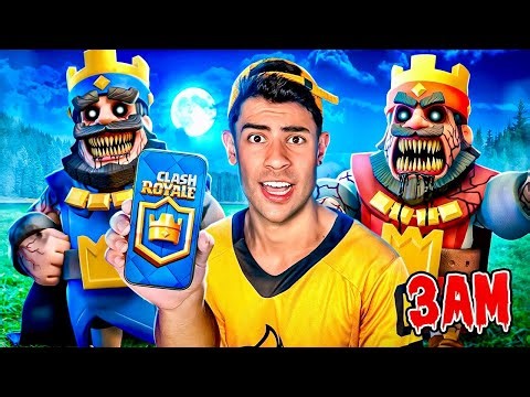 JOGAMOS CLASH ROYAL 3 DA MANHÃ E ISSO APARECEU *Liga mistério