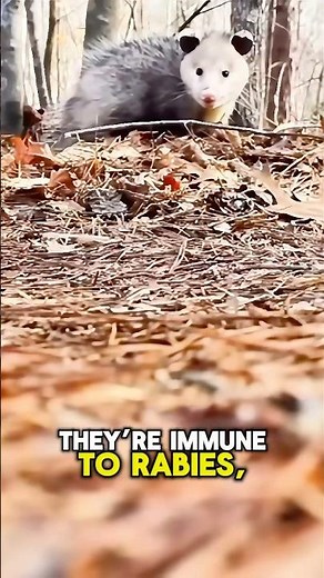 Opossum Survival Facts: Immune to Snake Venom?![SHOCKING] #OpossumFacts #NatureIsWild #animals