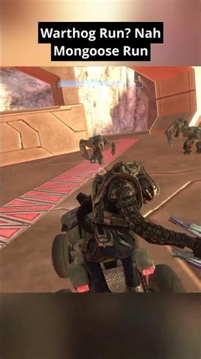 Using The Hidden Mongoose in Halo 3's Final Mission #halo #halo3 #haloclips #throwbackgaming