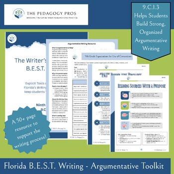 9th Gr C.1.3 Argumentative Writing: Florida BEST ELA Benchmarks