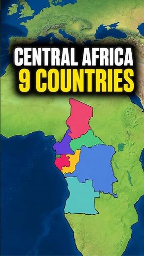 Can You Name All 9 Countries in Central Africa?