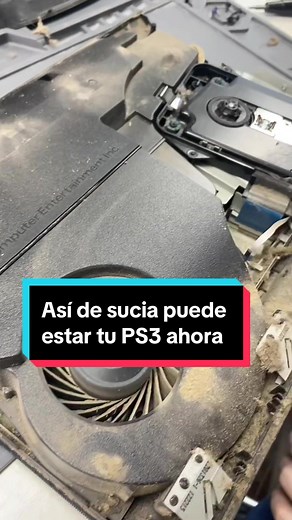 Limpieza y Mantenimiento de Consolas PS3