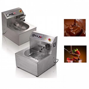 [Hot Item] Electric 8kg 15kg Mini Home Melting Chocolate Tempering Molding Machine