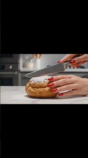 "Can You Believe Tiny Aliens Jumped Out of This Cream Puff?! 👽🍰😱"